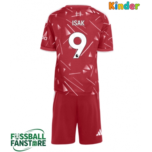 Liverpool Alexander Isak #9 Replik Heimtrikot Kinder 2026-27 Kurzarm (+ Kurze Hosen)